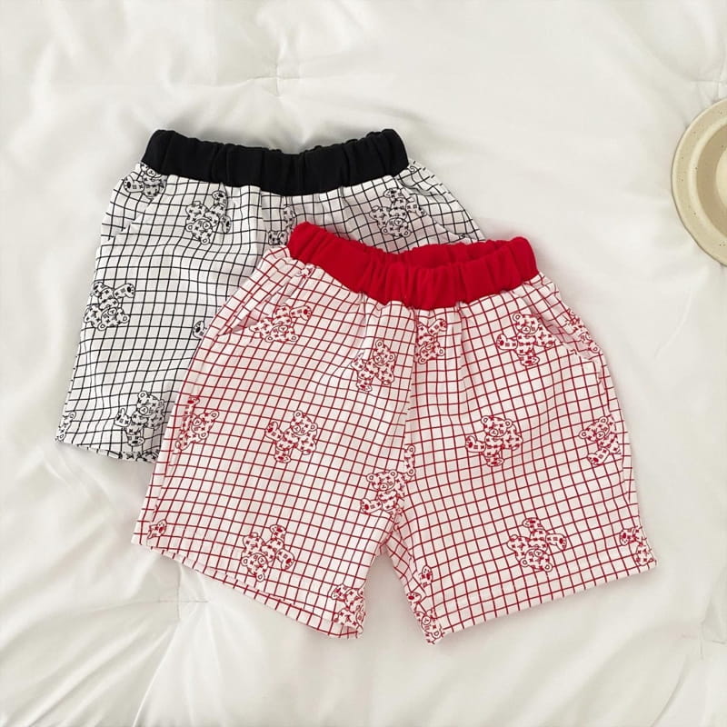 ZUKINI - Korean Children Fashion - #Kfashion4kids - Bear Louie Top Bottom Set - 10