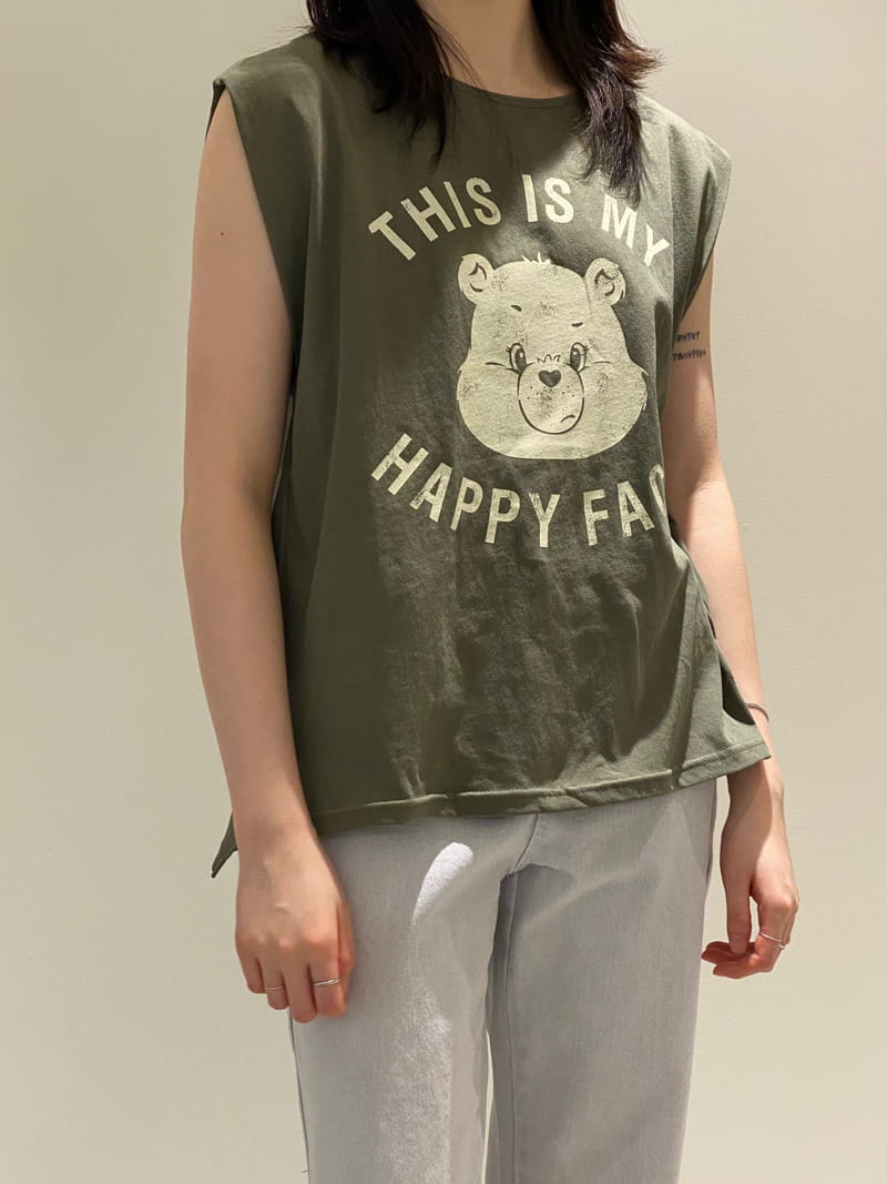 1968 - Korean Children Fashion - #Kfashion4kids - Bear Painting Tee - 3