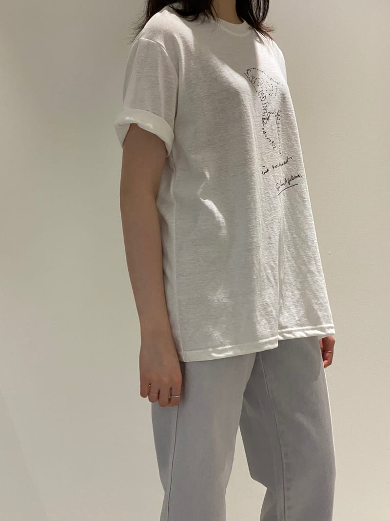 1968 - Korean Children Fashion - #Kfashion4kids - Hourse English Paint Tee - 4