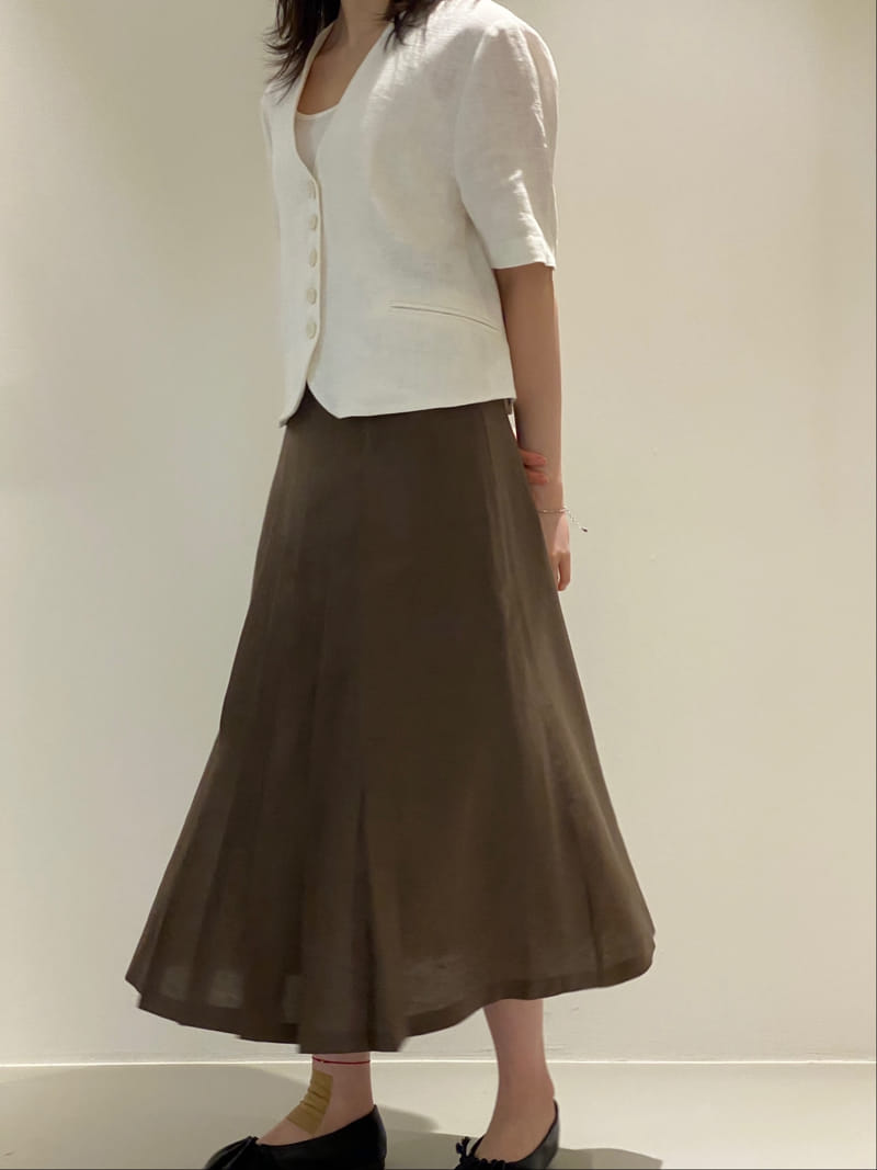 1968 - Korean Children Fashion - #Kfashion4kids - Wrinkle Skirt