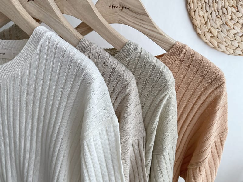AFTER GLOW - Korean Children Fashion - #Kfashion4kids - Alps Rip Knit