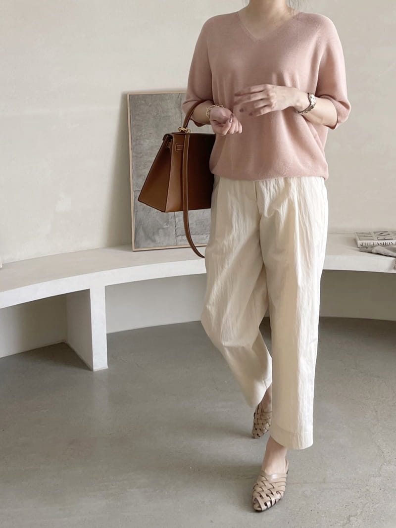 AFTER GLOW - Korean Children Fashion - #Kfashion4kids - Holgament Agndo V Knit - 2