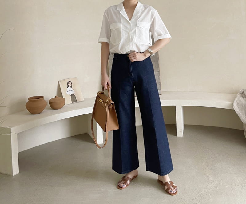 AFTER GLOW - Korean Children Fashion - #Kfashion4kids - Lemel Pocket Shirt - 2