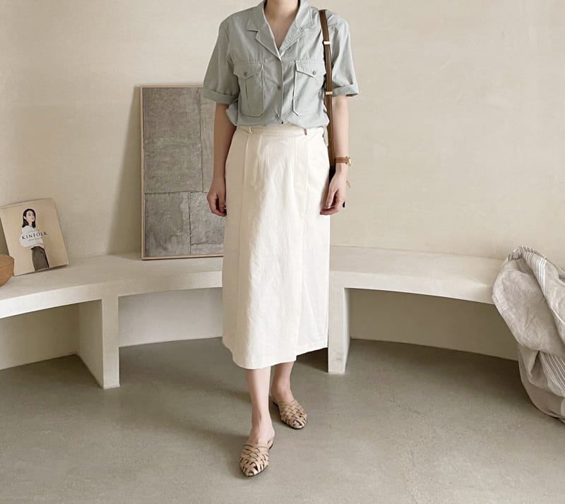 AFTER GLOW - Korean Children Fashion - #Kfashion4kids - Lemel Pocket Shirt - 4