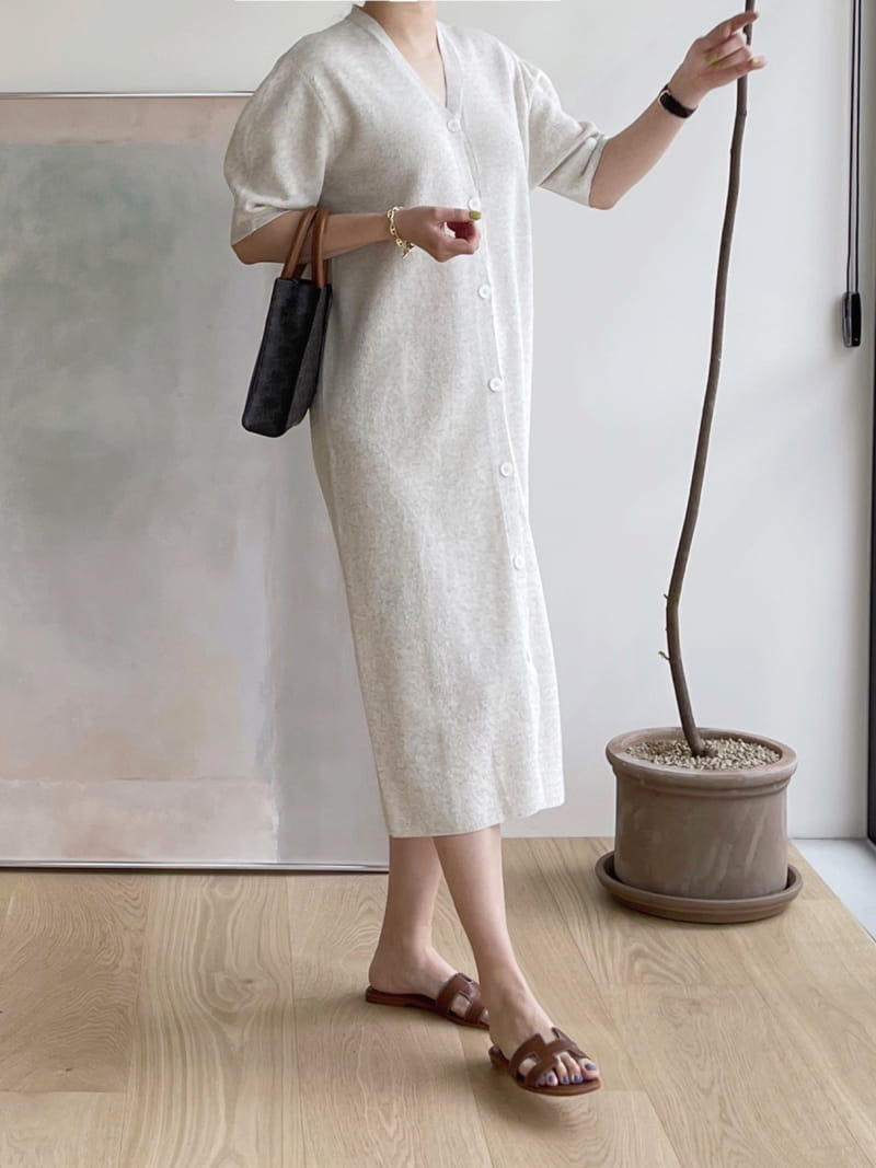 AFTER GLOW - Korean Children Fashion - #Kfashion4kids - Balloon Knit One-piece - 3