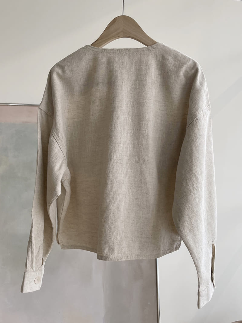 AFTER GLOW - Korean Children Fashion - #Kfashion4kids - Roy Linen Jacket - 3