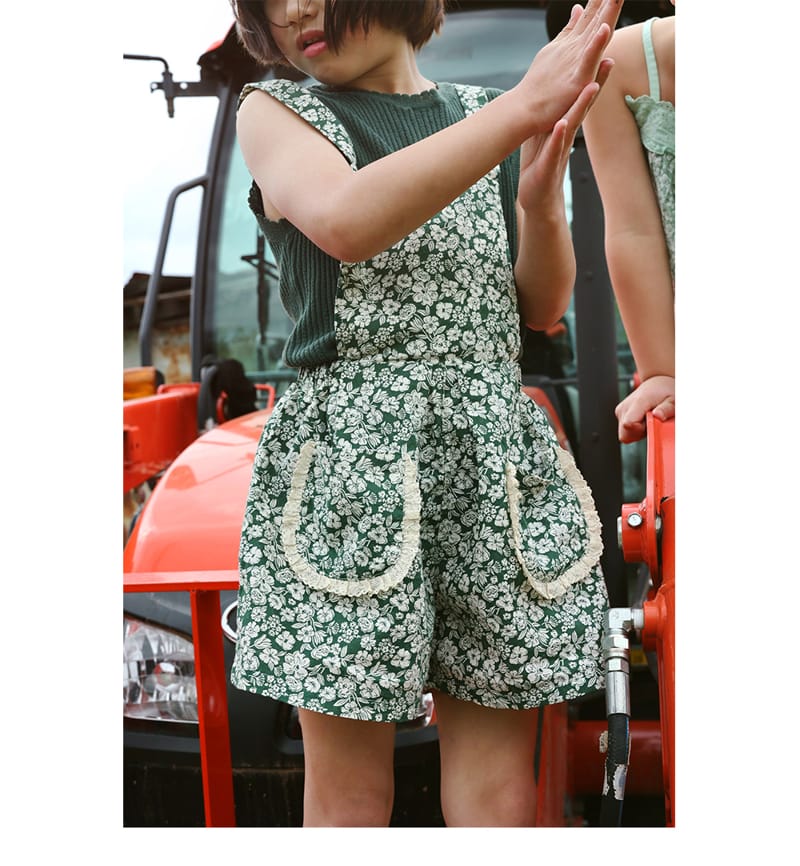 AMBER - Korean Children Fashion - #Kfashion4kids - Luici Dungarees