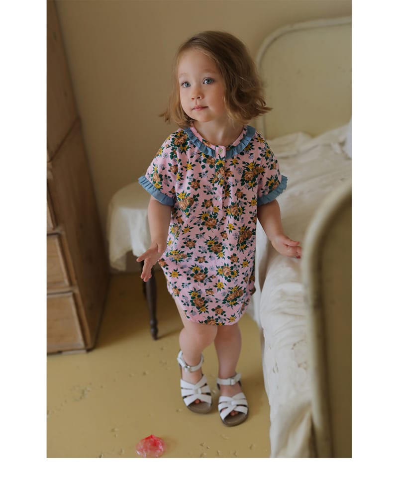 AMBER - Korean Children Fashion - #Kfashion4kids - Kael One-piece