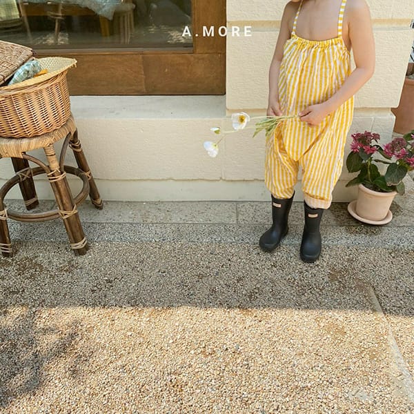 AMORE - Korean Children Fashion - #Kfashion4kids - Sha Linen One-piece - 4