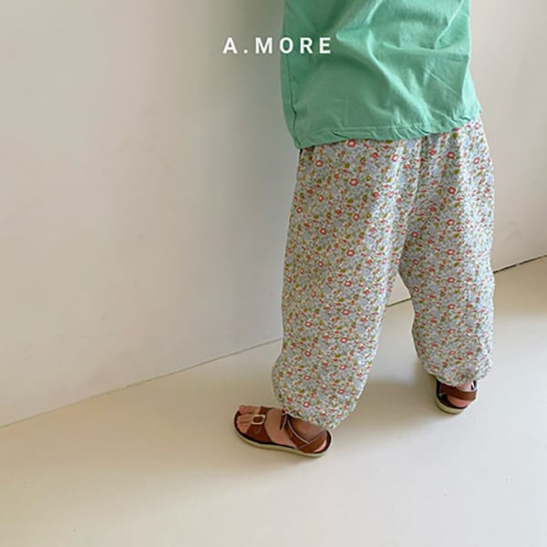 AMORE - Korean Children Fashion - #Kfashion4kids - Flower Pants