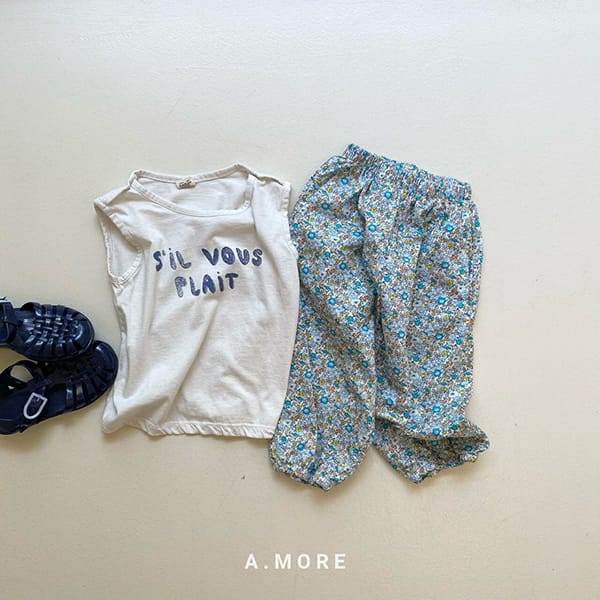 AMORE - Korean Children Fashion - #Kfashion4kids - Flower Pants - 4