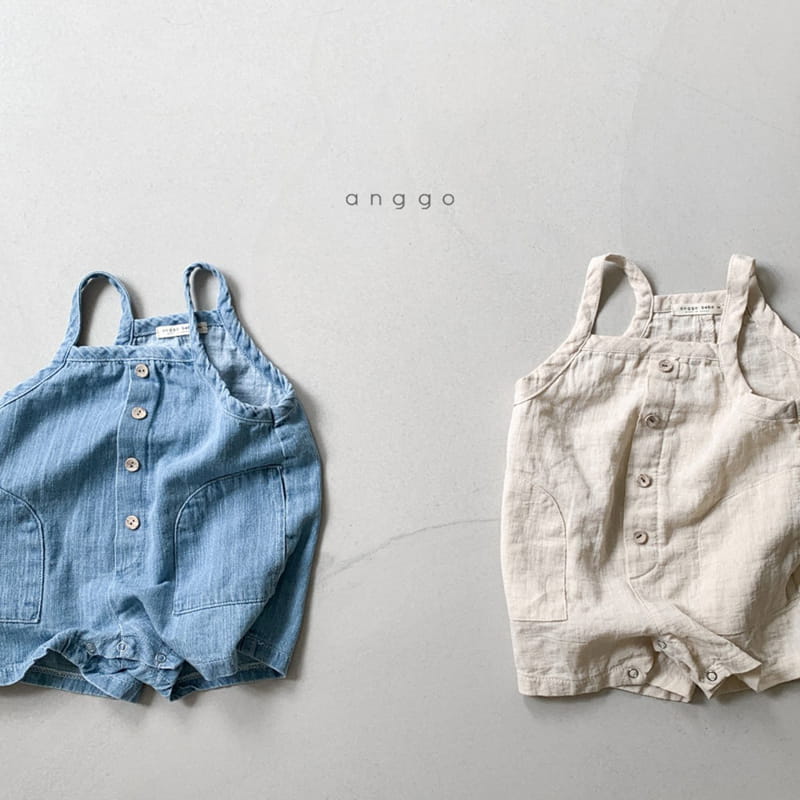 ANGGO - Korean Children Fashion - #Kfashion4kids - Bebe Cracker Overall