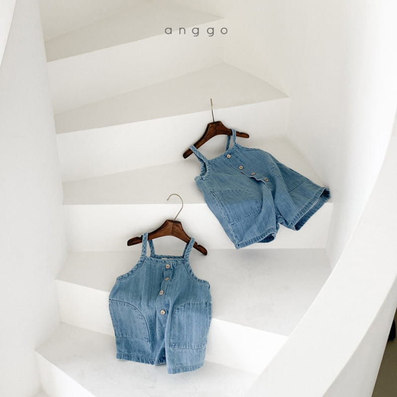 ANGGO - Korean Children Fashion - #Kfashion4kids - Bebe Cracker Overall - 3