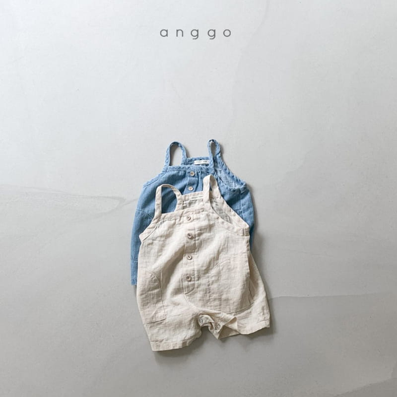 ANGGO - Korean Children Fashion - #Kfashion4kids - Bebe Cracker Overall - 5