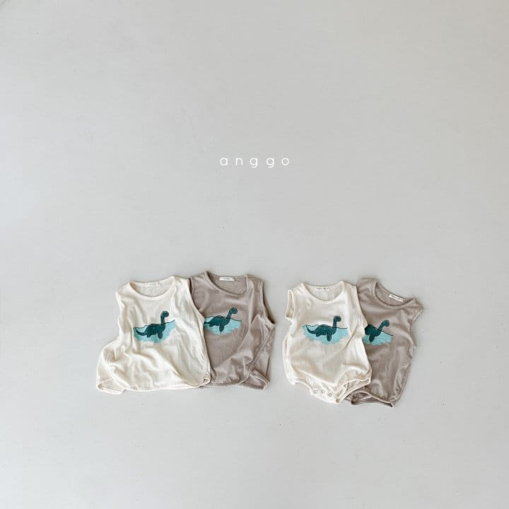 ANGGO - Korean Children Fashion - #Kfashion4kids - Summer Dino Tee - 11