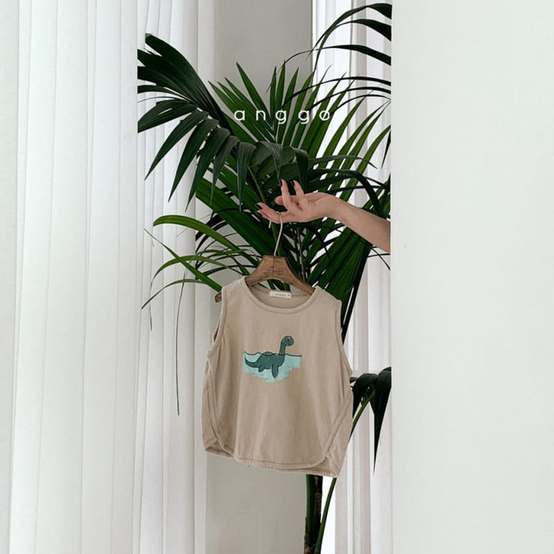 ANGGO - Korean Children Fashion - #Kfashion4kids - Summer Dino Tee - 3