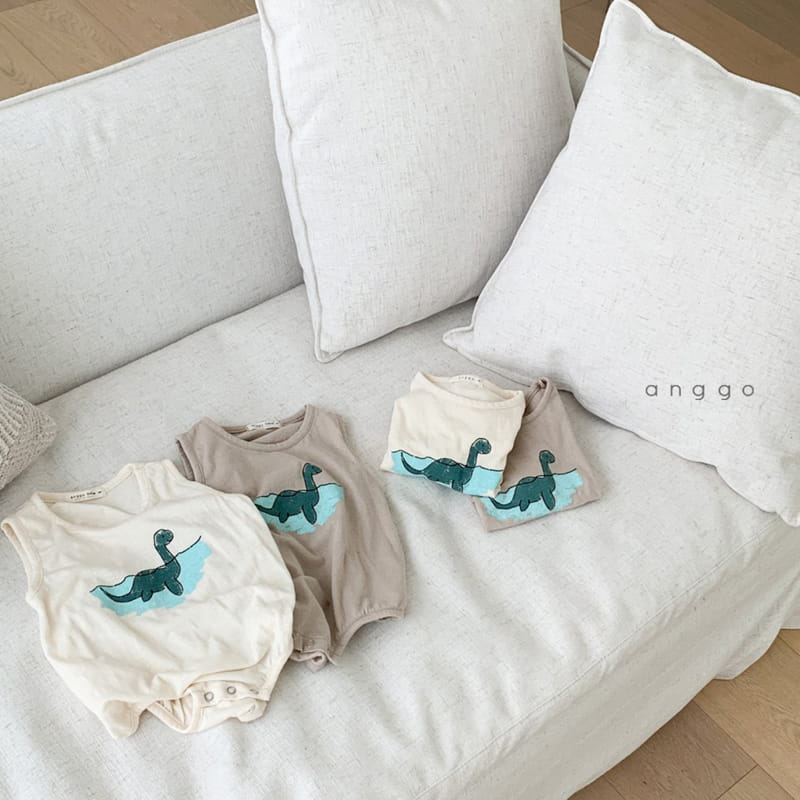 ANGGO - Korean Children Fashion - #Kfashion4kids - Summer Dino Tee - 5