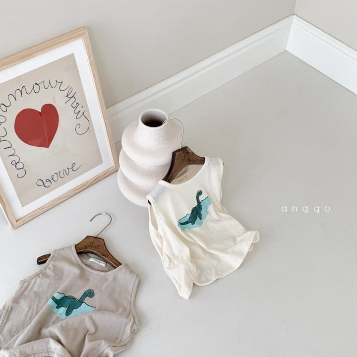 ANGGO - Korean Children Fashion - #Kfashion4kids - Summer Dino Tee - 7