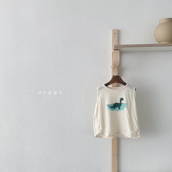 ANGGO - Korean Children Fashion - #Kfashion4kids - Summer Dino Tee - 8