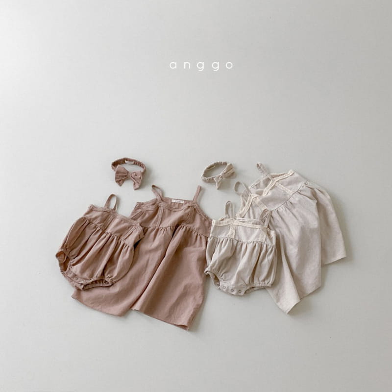 ANGGO - Korean Children Fashion - #Kfashion4kids - Kaila One-piece with Mom - 5