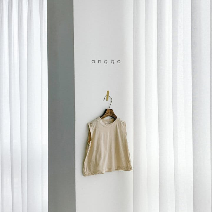 ANGGO - Korean Children Fashion - #Kfashion4kids - Margarine Tee - 12