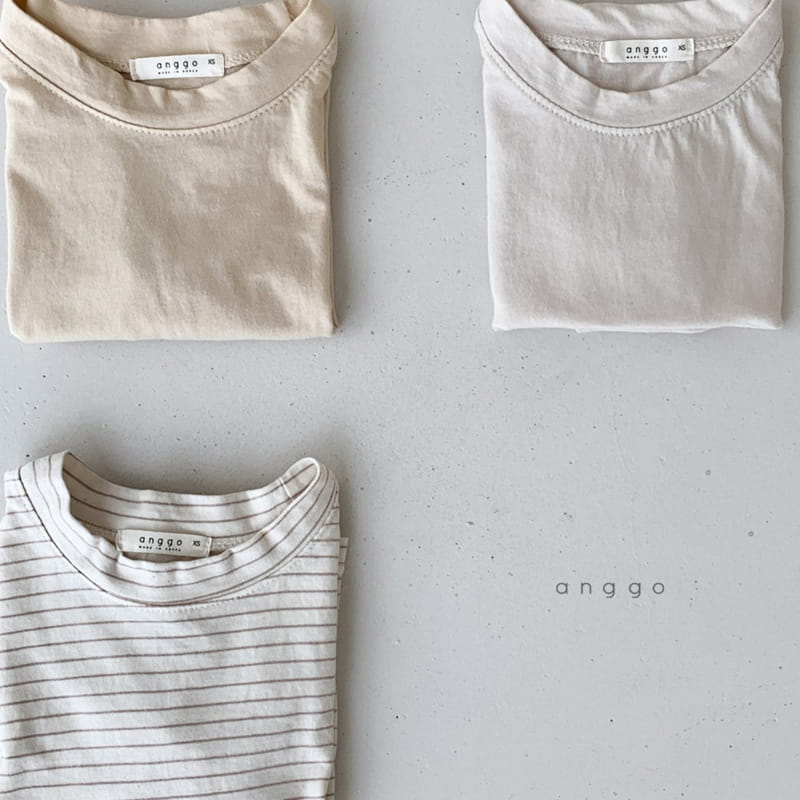 ANGGO - Korean Children Fashion - #Kfashion4kids - Margarine Tee - 3