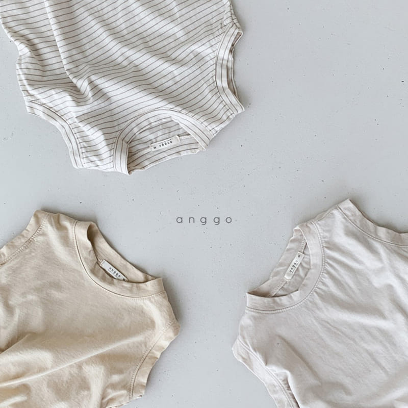 ANGGO - Korean Children Fashion - #Kfashion4kids - Margarine Tee - 4
