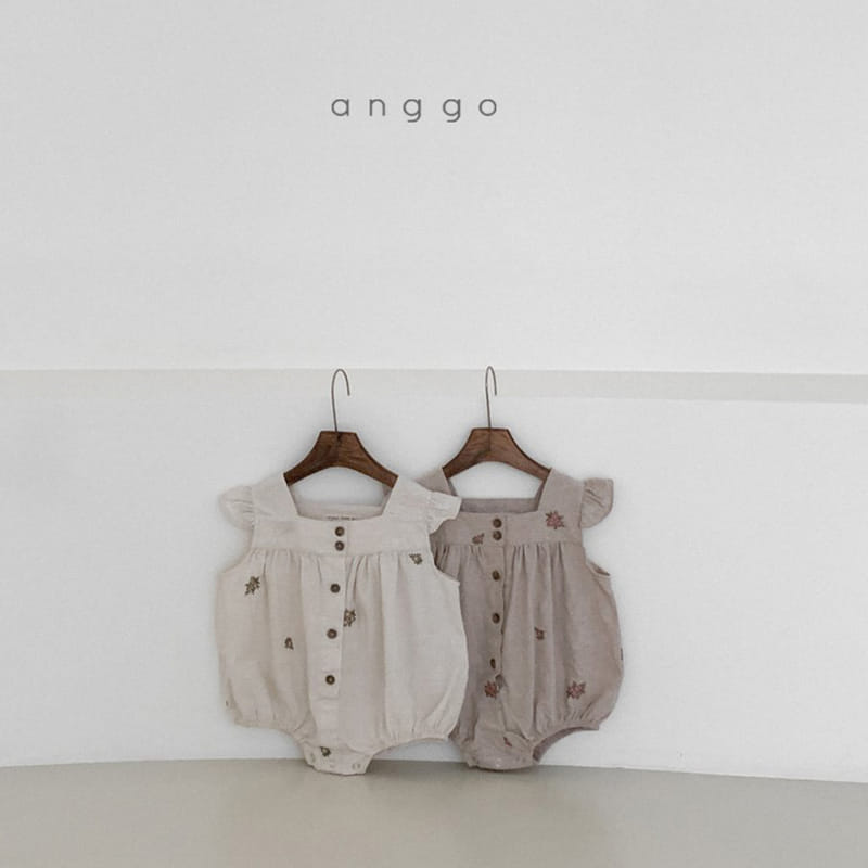 ANGGO - Korean Children Fashion - #Kfashion4kids - Bebe Chamomile Bodysuit - 4