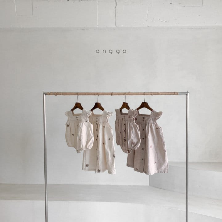 ANGGO - Korean Children Fashion - #Kfashion4kids - Bebe Chamomile Bodysuit - 9
