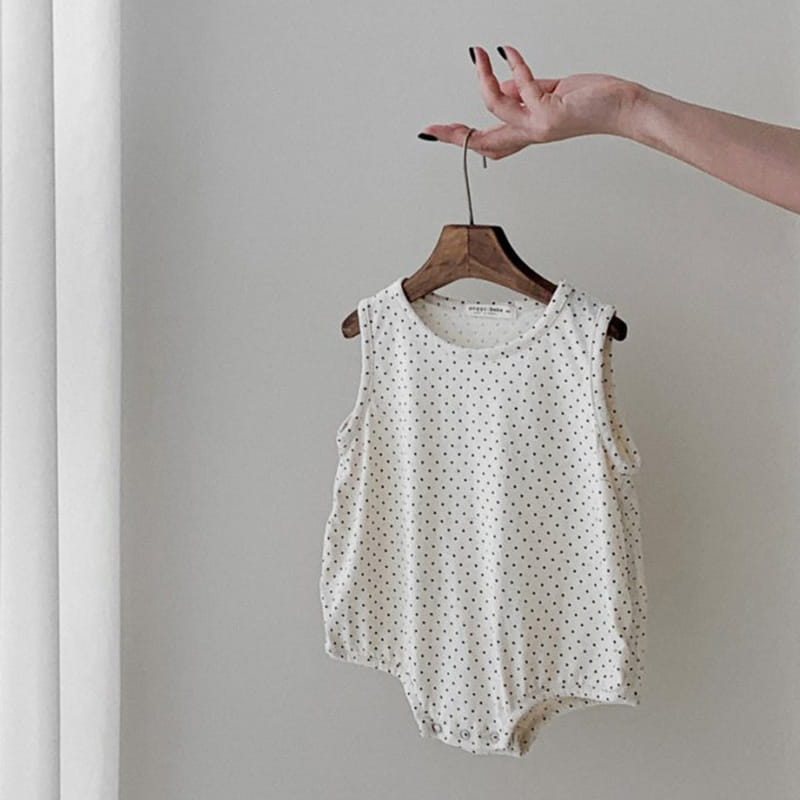 ANGGO - Korean Children Fashion - #Kfashion4kids - Bebe Sesame Bodysuit - 4