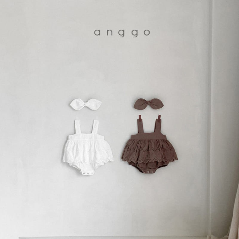 ANGGO - Korean Children Fashion - #Kfashion4kids - Bebe Merry Bustier Bodysuit