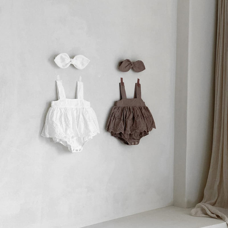 ANGGO - Korean Children Fashion - #Kfashion4kids - Bebe Merry Bustier Bodysuit - 2