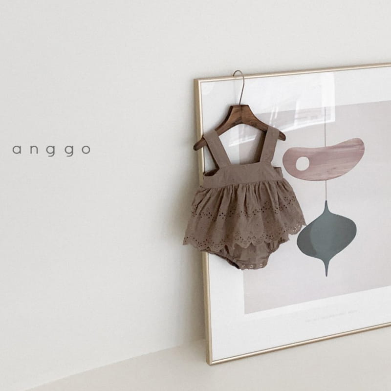 ANGGO - Korean Children Fashion - #Kfashion4kids - Bebe Merry Bustier Bodysuit - 6