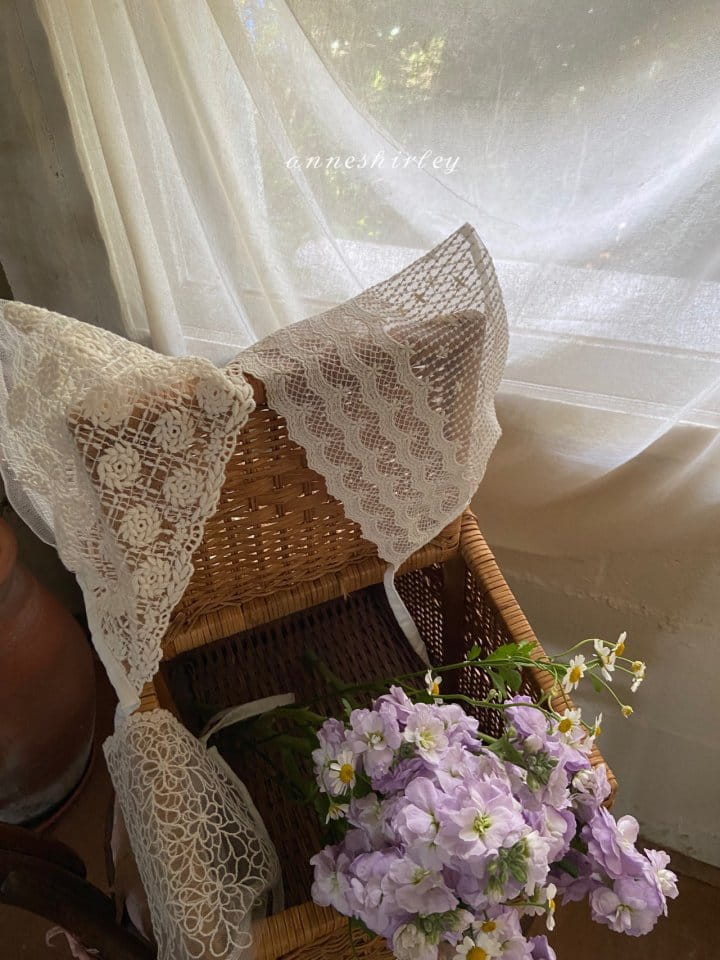 ANNE SHIRLEY - Korean Children Fashion - #Kfashion4kids - Whisper Lace Bonnet - 4