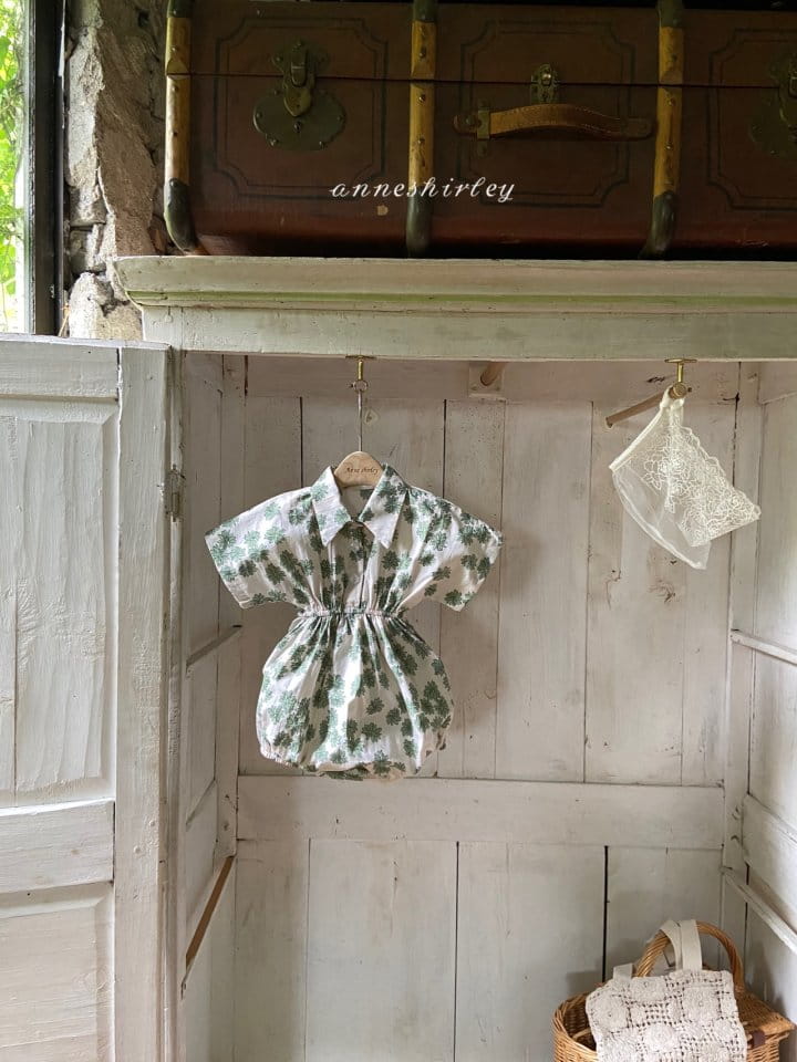 ANNE SHIRLEY - Korean Children Fashion - #Kfashion4kids - Clover Collar Bodysuit - 12