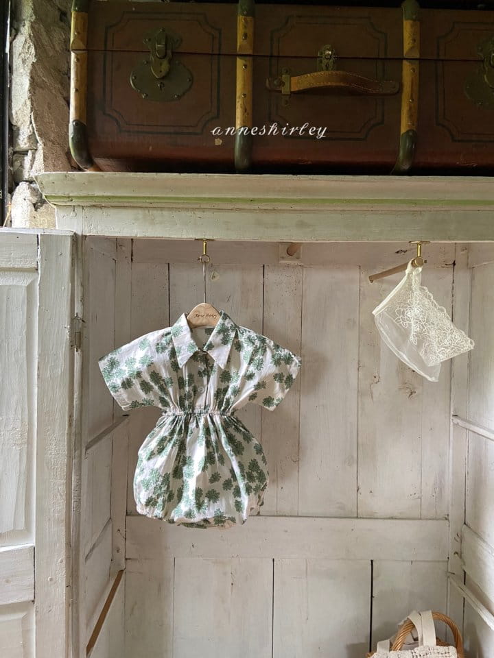 ANNE SHIRLEY - Korean Children Fashion - #Kfashion4kids - Clover Collar Bodysuit - 2