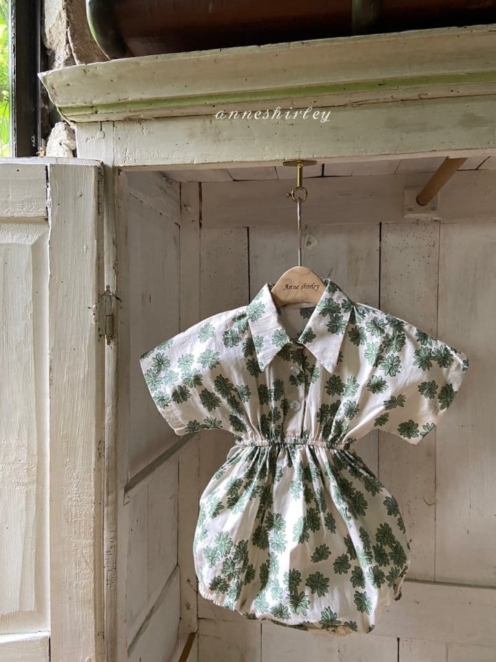 ANNE SHIRLEY - Korean Children Fashion - #Kfashion4kids - Clover Collar Bodysuit - 4