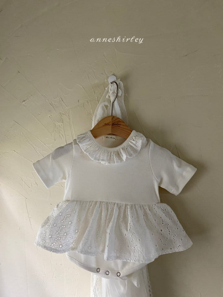 ANNE SHIRLEY - Korean Children Fashion - #Kfashion4kids - Petti Lace Skirt Bodysuit - 11