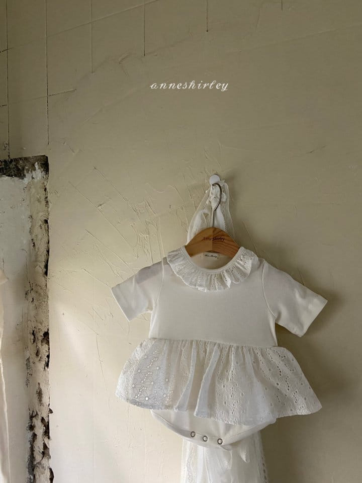 ANNE SHIRLEY - Korean Children Fashion - #Kfashion4kids - Petti Lace Skirt Bodysuit - 3