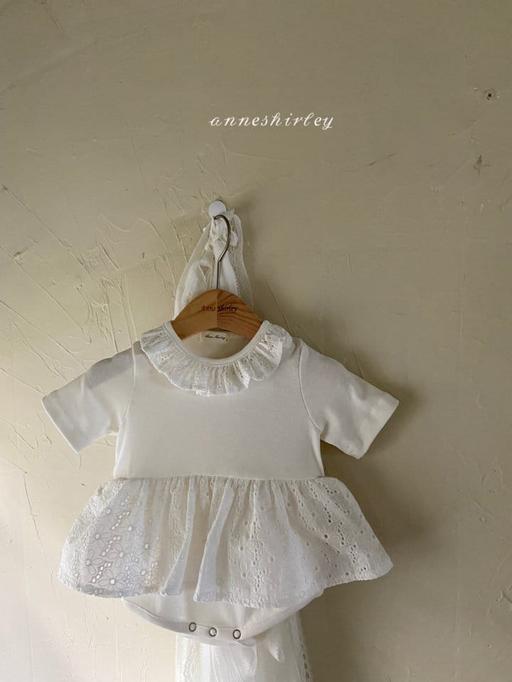 ANNE SHIRLEY - Korean Children Fashion - #Kfashion4kids - Petti Lace Skirt Bodysuit - 4