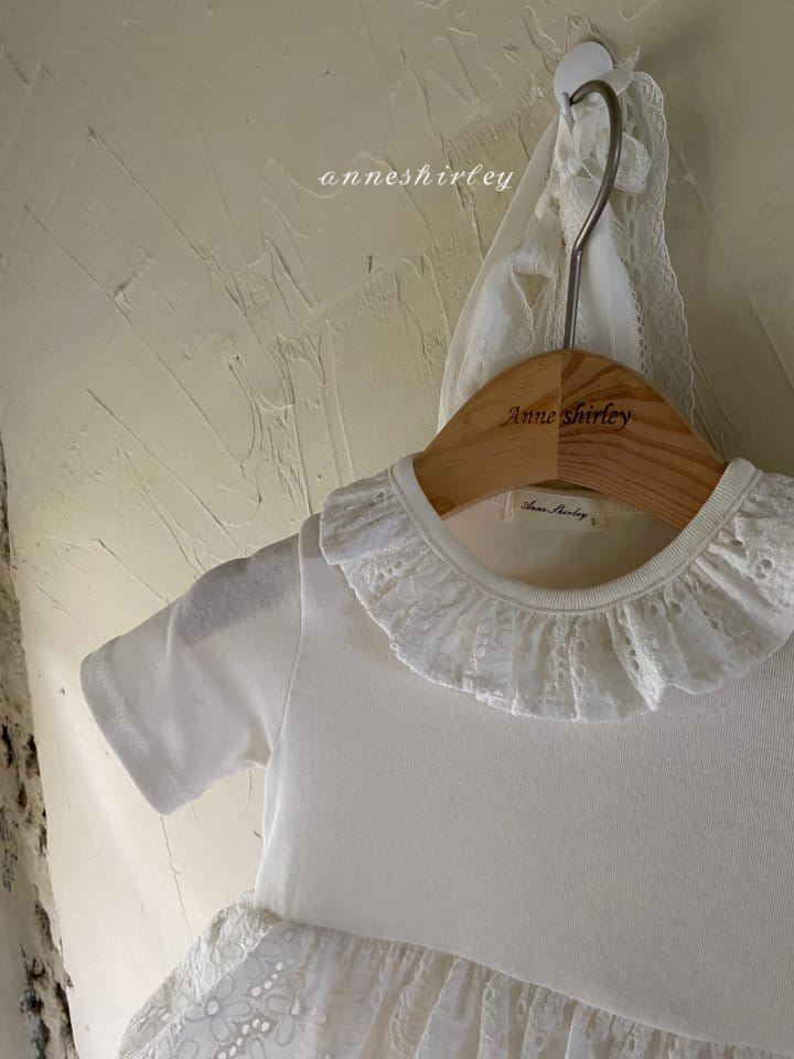 ANNE SHIRLEY - Korean Children Fashion - #Kfashion4kids - Petti Lace Skirt Bodysuit - 5