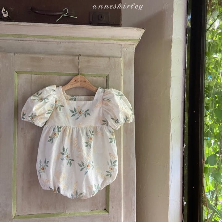 ANNE SHIRLEY - Korean Children Fashion - #Kfashion4kids - Wendy Embroidery Bodysuit