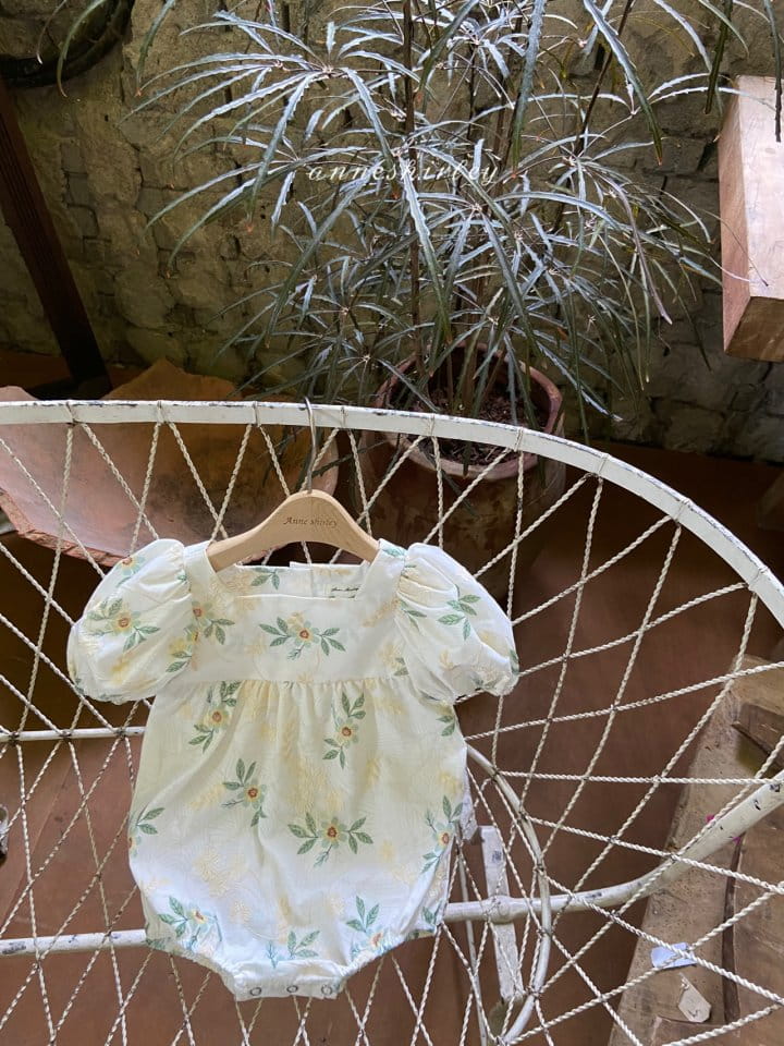 ANNE SHIRLEY - Korean Children Fashion - #Kfashion4kids - Wendy Embroidery Bodysuit - 8
