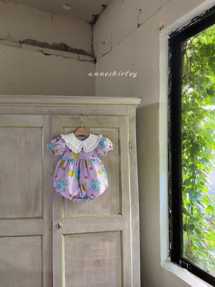 ANNE SHIRLEY - Korean Children Fashion - #Kfashion4kids - Flower Lace Collar Bodysuit - 12