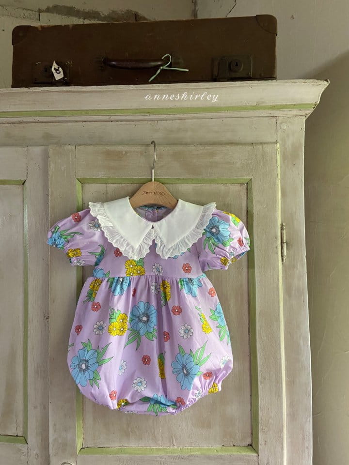 ANNE SHIRLEY - Korean Children Fashion - #Kfashion4kids - Flower Lace Collar Bodysuit - 7