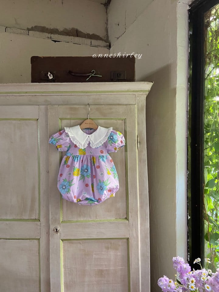 ANNE SHIRLEY - Korean Children Fashion - #Kfashion4kids - Flower Lace Collar Bodysuit - 8