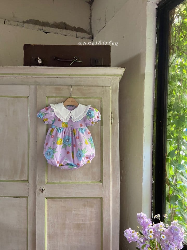 ANNE SHIRLEY - Korean Children Fashion - #Kfashion4kids - Flower Lace Collar Bodysuit - 9