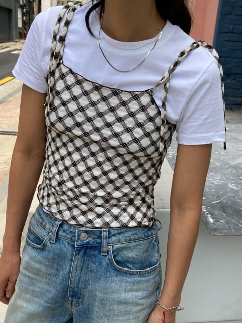 ARE YOU - Korean Children Fashion - #Kfashion4kids - Ribbon String Top - 4