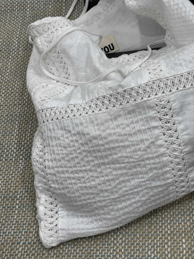 ARE YOU - Korean Children Fashion - #Kfashion4kids - Embroidery Lace Bag - 2