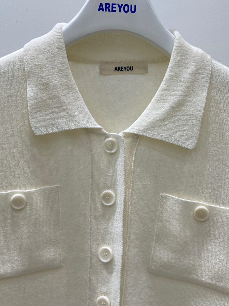 ARE YOU - Korean Children Fashion - #Kfashion4kids - Pocket Knit Cardigan - 4